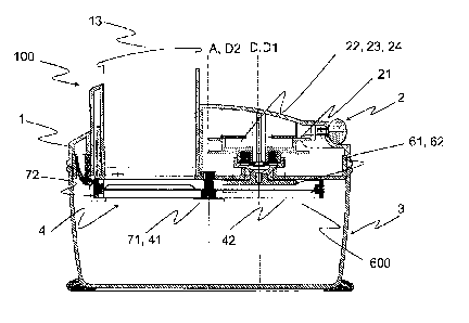 A single figure which represents the drawing illustrating the invention.